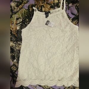 Rue 21 lace tank top.